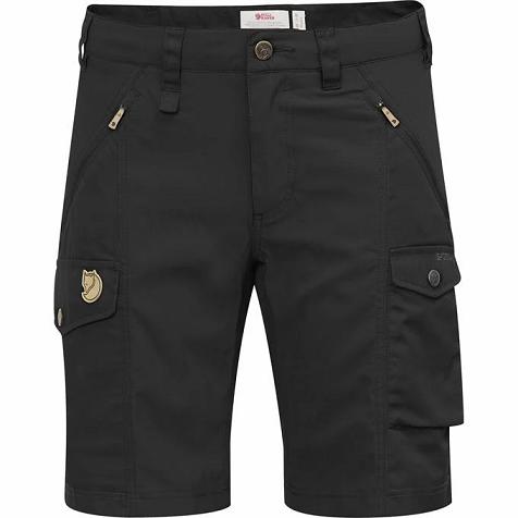 Fjallraven Women Nikka Shorts Black PH153058 Philippines